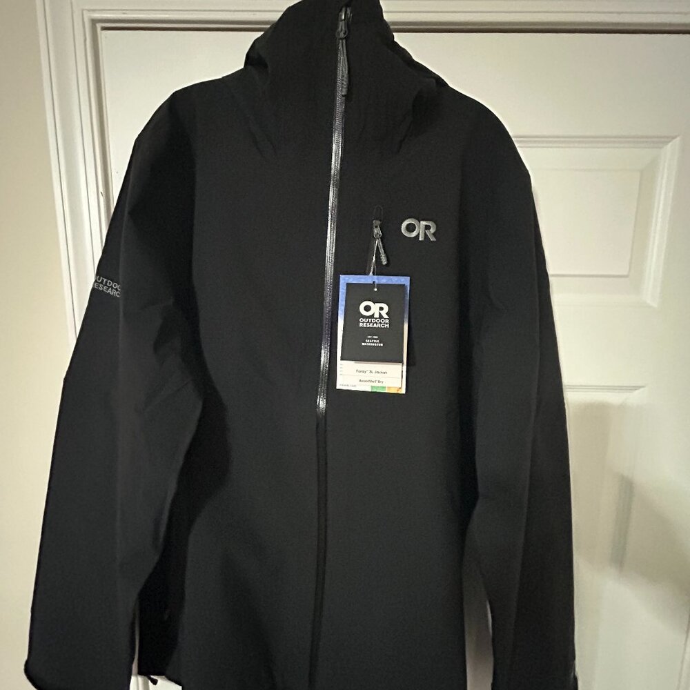 Outdoor Research Mens Foray 3L Jacket, XL New